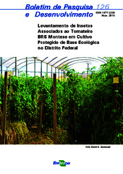 Thumbnail de Levantamento de insetos associados ao tomateiro BRS Montese em cultivo protegido de base ecológica no Distrito Federal.