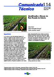 Thumbnail de Identificação e manejo da raiz rosada da cebola.