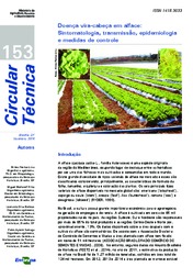 Thumbnail de Doença vira-cabeça em alface: sintomatologia, transmissão, epidemiologia e medidas de controle.