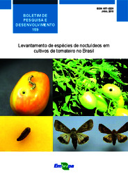 Thumbnail de Levantamento de espécies de noctuídeos em cultivos de tomateiro no Brasil.