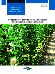 Thumbnail de Compatibilidade de porta-enxertos de solanum silvestres com o tomateiro 'BRS Kiara'.