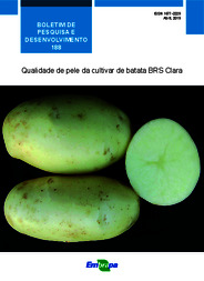 Thumbnail de Qualidade de pele da cultivar de batata BRS Clara.