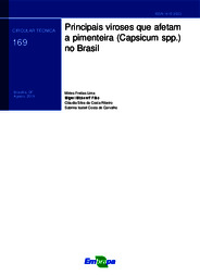 Thumbnail de Principais viroses que afetam a pimenteira (Capsicum spp.) no Brasil.