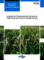 Thumbnail de Avaliação da produtividade de cultivares de feijão-caupi para cultivo no estado do Pará.