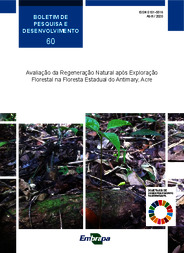 Thumbnail de Avaliação da regeneração natural após exploração florestal na Floresta Estadual do Antimary, Acre.