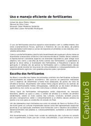 Thumbnail de Uso e manejo eficiente de fertilizantes.