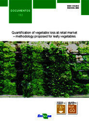 Thumbnail de Quantification of vegetable loss at retail market - methodology proposed for leafy vegetables.