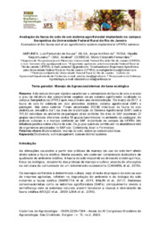 Thumbnail de Avaliação da fauna do solo de um sistema agroflorestal implantado no campus Seropédica da Universidade Federal Rural do Rio de Janeiro.