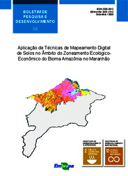 Thumbnail de Aplicação de técnicas de mapeamento digital de solos no âmbito do zoneamento ecológico-econômico do bioma Amazônia no Maranhão.
