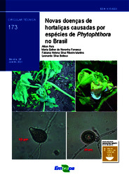 Thumbnail de Novas doenças de hortaliças causadas pela espécie de Phytophthora no Brasil.