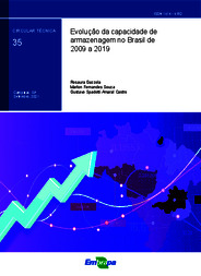 Thumbnail de Evolução da capacidade de armazenagem no Brasil de 2009 a 2019.
