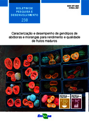 Thumbnail de Caracterização e desempenho de genótipos de abóboras e morangas para rendimento e qualidade de frutos maduros.