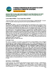 Thumbnail de Dry matter intake, methane emissions and performance by beef heifers grazing temperate pastures in two integrated croplivestock systems.