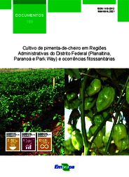 Thumbnail de Cultivo de pimenta-de-cheiro em regiões administrativas do Distrito Federal (Planaltina, Paranoá e Park Way) e ocorrências fitossanitárias.
