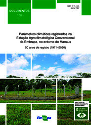 Thumbnail de Parâmetros climáticos registrados na Estação Agroclimatológica Convencional da Embrapa, no entorno de Manaus: 50 anos de registro (1971-2020).