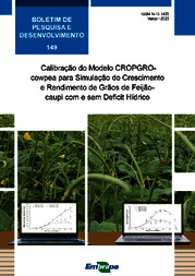 Thumbnail de Calibração do modelo CROPGRO-cowpea para simulação do crescimento e rendimento de grãos de feijão-caupi com e sem deficit hídrico.