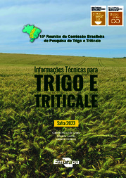 Thumbnail de Informações técnicas para trigo e triticale: safra 2023.