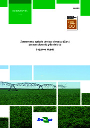 Thumbnail de Zoneamento agrícola de risco climático (Zarc) para a cultura do grão-de-bico: sequeiro e irrigado.