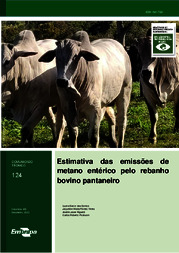 Thumbnail de Estimativa das emissões de metano entérico pelo rebanho bovino pantaneiro.