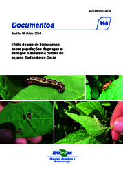 Thumbnail de Efeito do uso de bioinsumos sobre populações de pragas e inimigos naturais na cultura da soja no Sudoeste de Goiás.