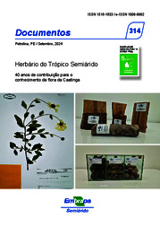 Thumbnail de Herbário do Trópico Semiárido: 40 anos de contribuição para o conhecimento da flora da Caatinga.