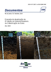 Thumbnail de Proposta de atualização da 5ª edição do Sistema Brasileiro de Classificação de Solos: ano 2024.