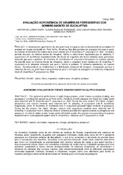 Thumbnail de Avaliação agronômica de gramíneas forrageiras sob sombreamento de eucaliptus.