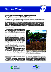 Thumbnail de Coinoculação da soja com Bradyrhizobium e Azospirillum na safra 2023/2024 no Paraná.