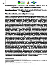 Thumbnail de Bioprospecção e avaliação de actinobactérias para o manejo sustentável de plantas daninhas.