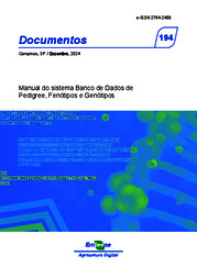 Thumbnail de Manual do sistema Banco de Dados de Pedigree, Fenótipos e Genótipos.