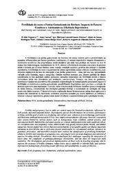 Thumbnail de Fertilidade do touro e perdas gestacionais em bovinos: impacto de fatores genéticos e ambientais na eficiência reprodutiva.
