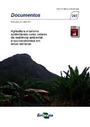 Thumbnail de Agricultura e turismo sustentáveis como vetores de resiliência ambiental e socioeconômica em áreas serranas.