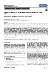 Thumbnail de Passive surveillance of influenza A virus among swine, Brazil, 2009-2023.