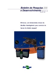 Thumbnail de Bt-horus, um biolarvicida à base da Bacillus thuringiensis para controle de larvas de Aedes aegypti.