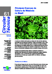 Thumbnail de Principais doenças da cultura da melancia no Brasil.