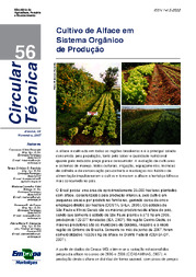 Thumbnail de Cultivo do alface em sistema orgânico de produção.