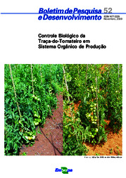 Thumbnail de Controle biológico da traça-do-tomateiro em sistema orgânico de produção.