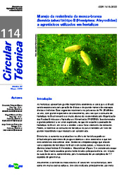 Thumbnail de Manejo da resistência da mosca-branca Bemisia tabaci biótipo B (Hemiptera: Aleyrodidae) a agrotóxicos utilizados em hortaliças.