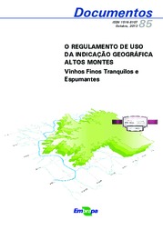 Thumbnail de O regulamento de uso da indicação geográfica Altos Montes: vinhos finos tranquilos e espumantes.