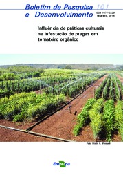 Thumbnail de Influência de práticas culturais na infestação de pragas em tomateiro orgânico.